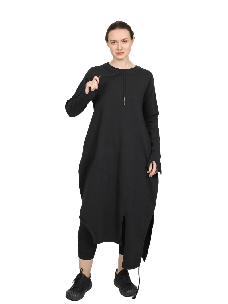 Black by K&M - Kleid - Maybe I am crazy who knows - Black - 251.07.03