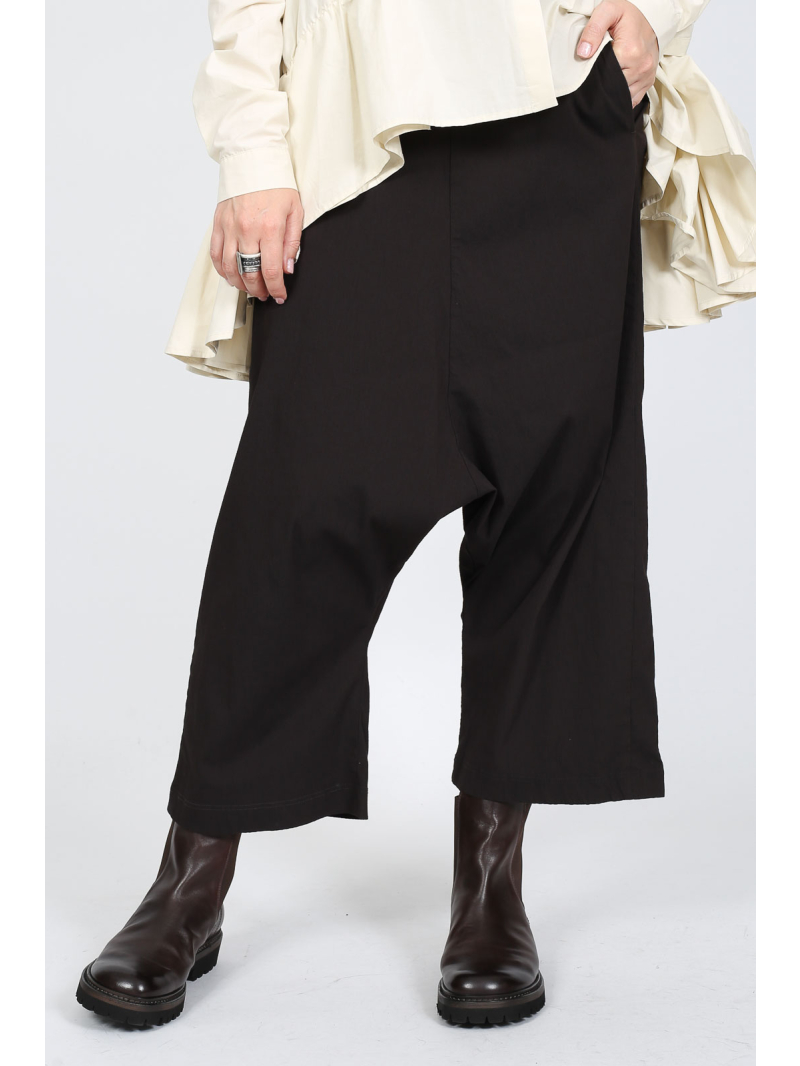 Rundholz - Rundholz Ausgestellte Hose mit Elastischem Bund - 2251210110