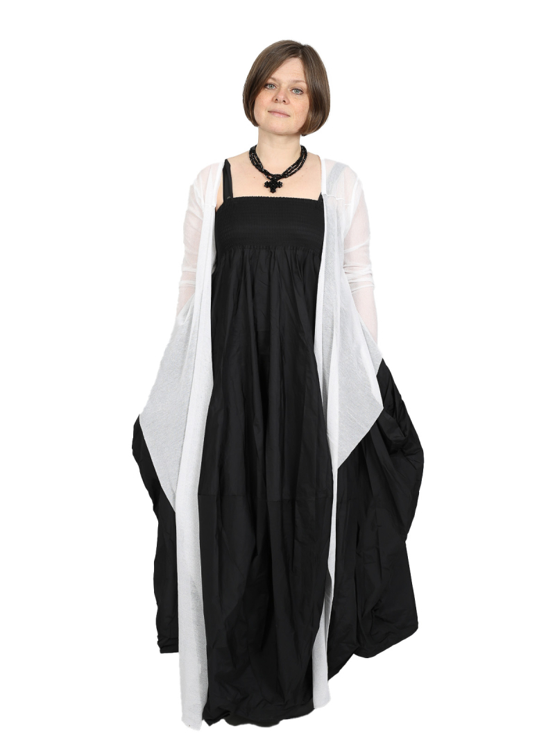 Pal Offner - Longsleeve - Sheer Wrap Longsleeve_Organic Cotton Mesh - White - 2501-030102-330001