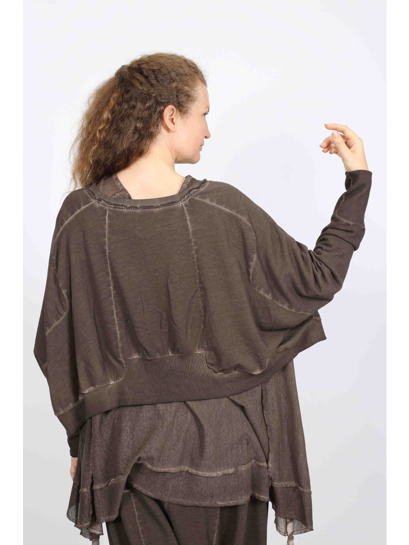 Pluslavie (plü) - Sweater - wide shortsweat - 2101