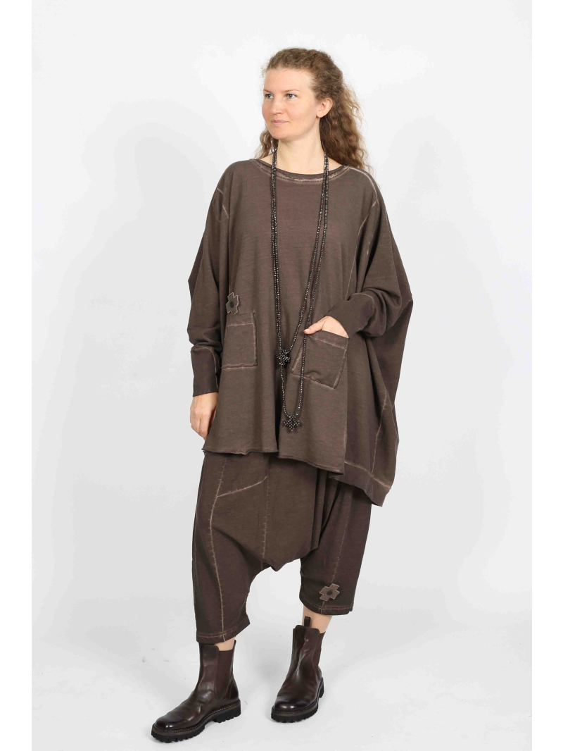 Pluslavie (Plü) - Sweater - wide long sweat - 2109