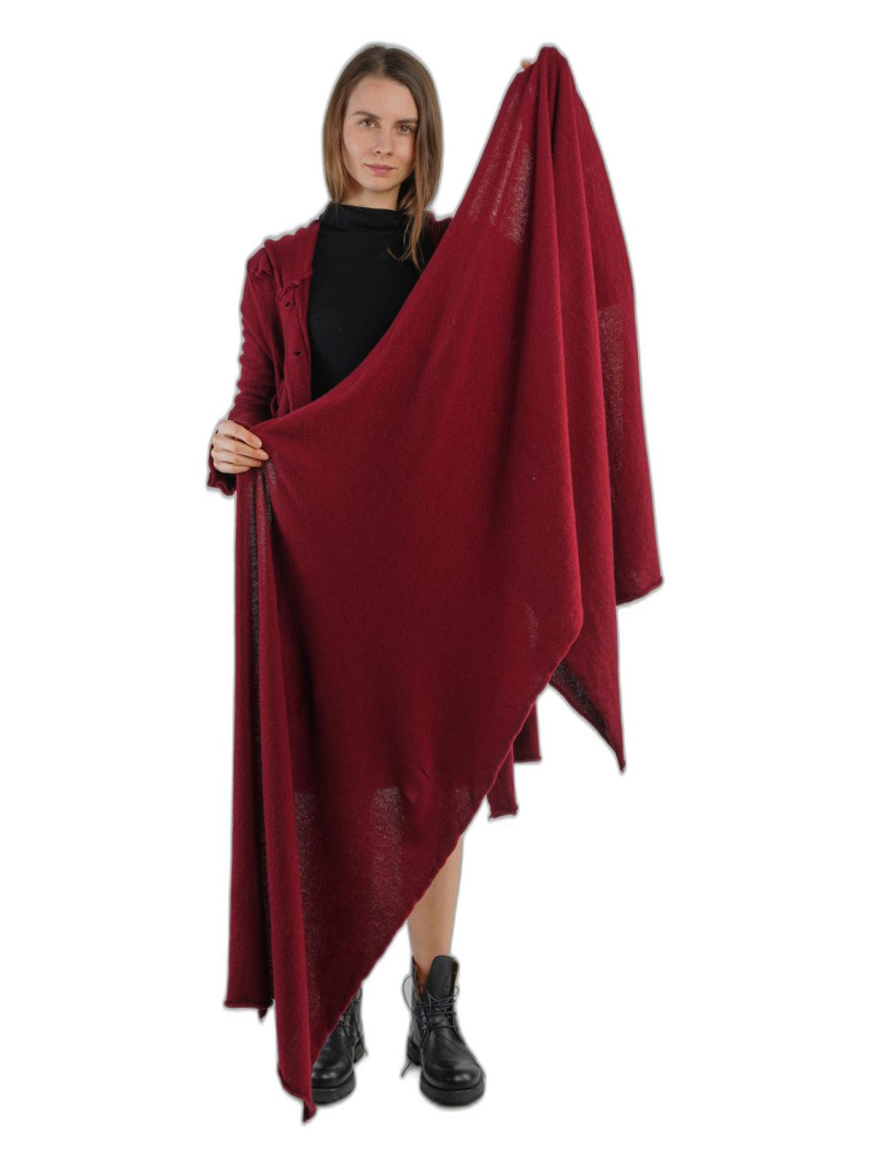 Rundholz - Узкий длинный кашемировый вязаный шарф - 2241367708