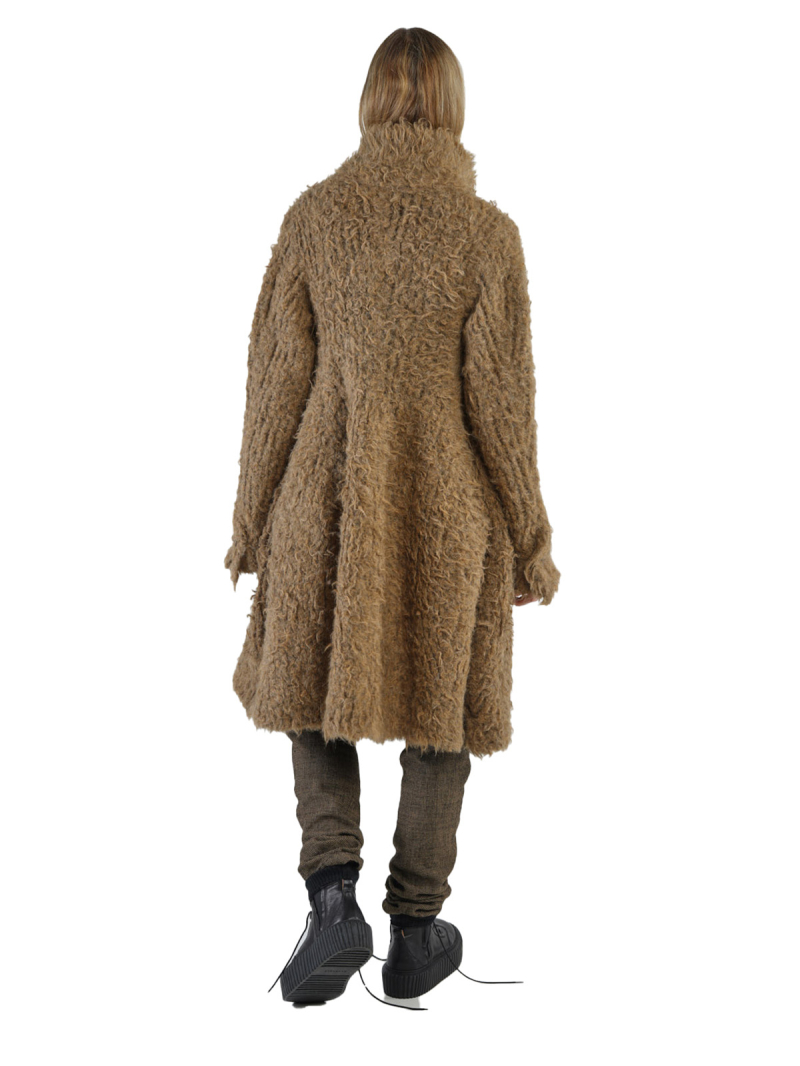 Rundholz - Cozy coat with large pockets and shawl collar Oversize Black - 2241387208