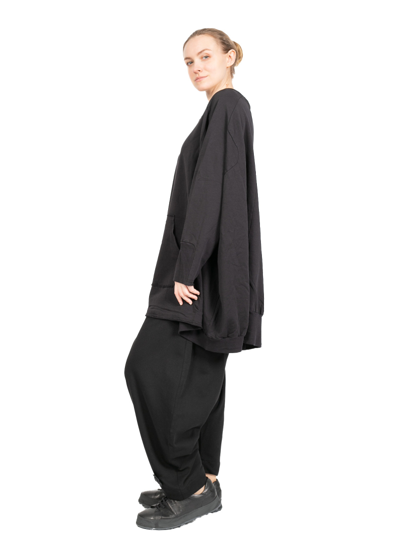 Pluslavie (Plü) - Hose mit tiefem Schritt - Bloomers Black