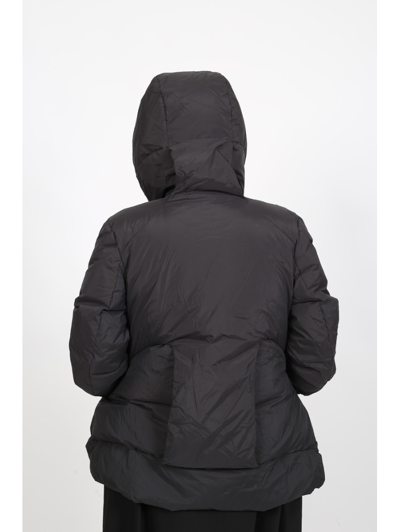 Rundholz - Rundholz Elegant quilted jacket with hood and pleats - 2251001103