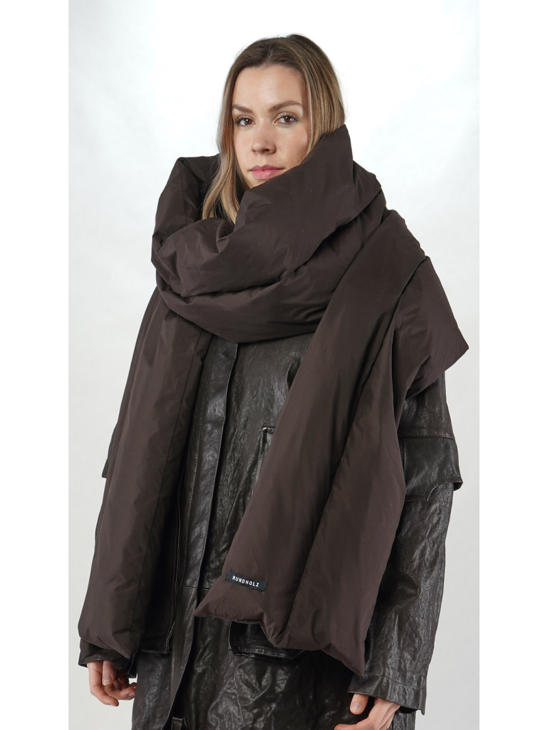 Rundholz - Rechteckiger Gänsedaunen Schal - 2251001405