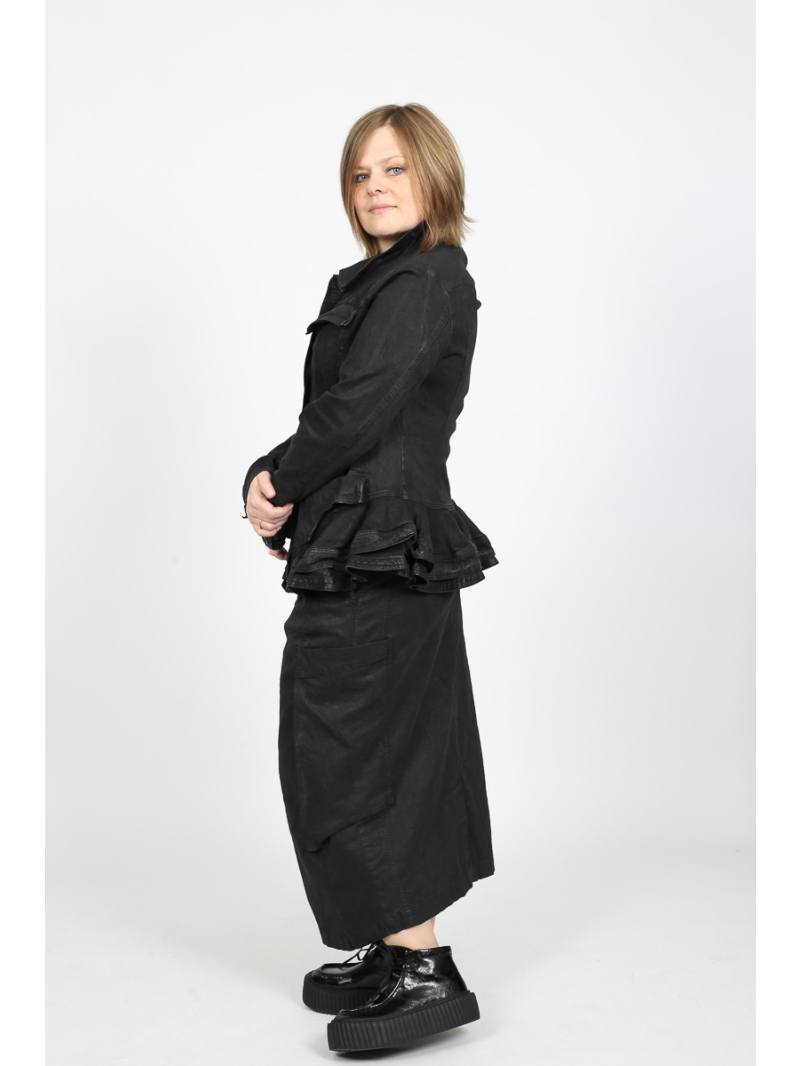 Rundholz - Rundholz Baumwolljacke mit Schößchen - 2251031101