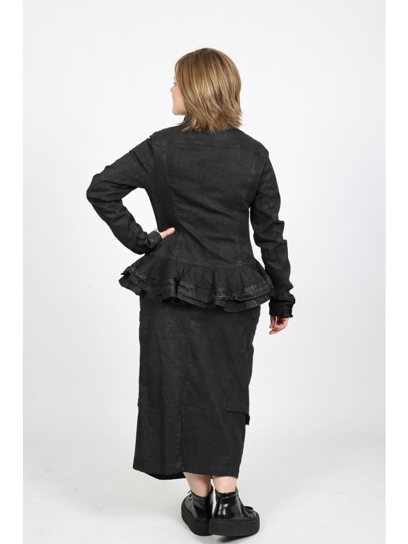 Rundholz - Rundholz Baumwolljacke mit Schößchen - 2251031101