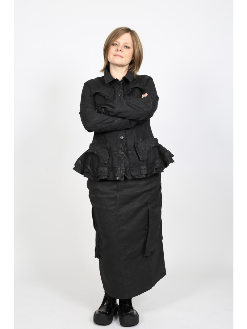 Rundholz - Rundholz Baumwolljacke mit Schößchen - 2251031101