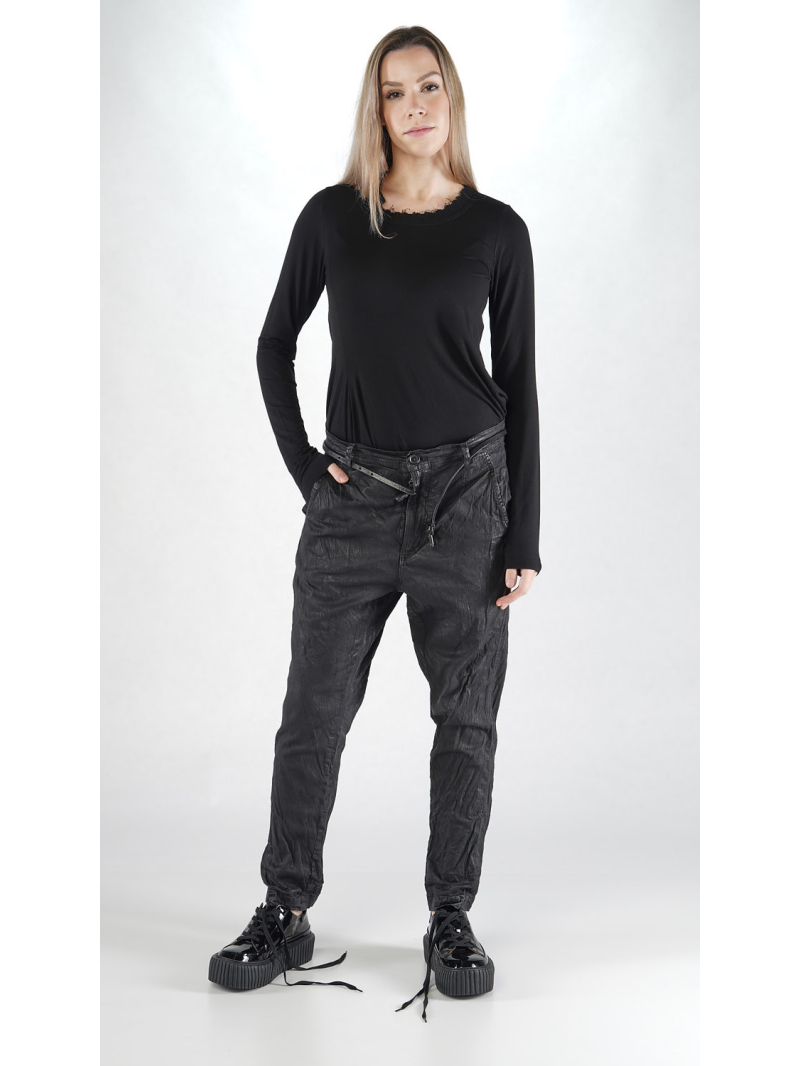Rundholz - Schmale Knöchellange Stretch Denim Hose - 2251070101