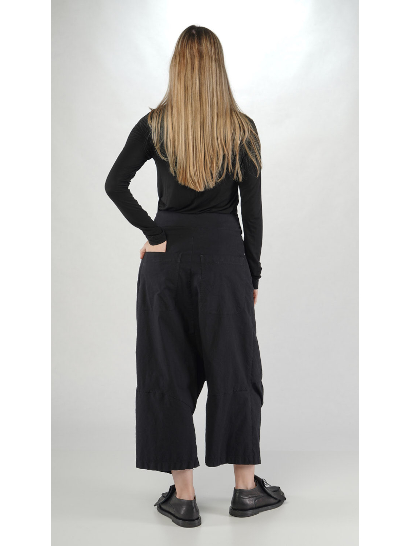 Rundholz - Rundholz Baggy Fit Hose aus Wolle und Baumwolle - 2251110102