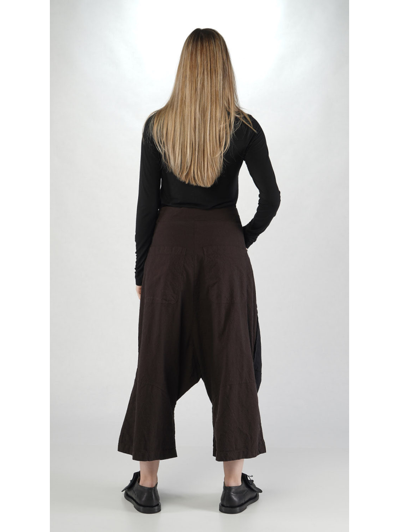 Rundholz - Rundholz Baggy Fit Hose aus Wolle und Baumwolle - 2251110106