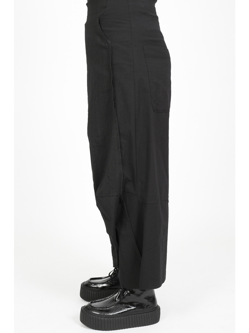 Rundholz - Rundholz Baggy Fit Hose aus Wolle und Baumwolle - 2251110106