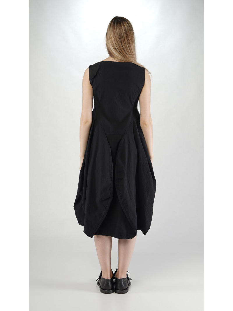 Rundholz - Rundholz Ballonkleid aus Wolle und Baumwolle - 2251110908