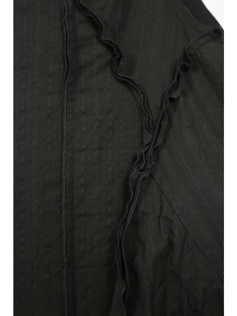 Rundholz - Rundholz Ballonkleid aus Wolle und Baumwolle - 2251110908