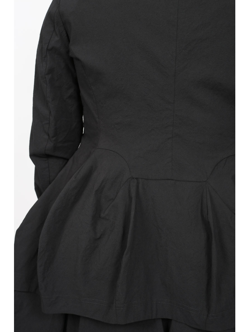 Rundholz - Taillierte Rundholz Jacke aus Wolle und Baumwolle - 2251111101