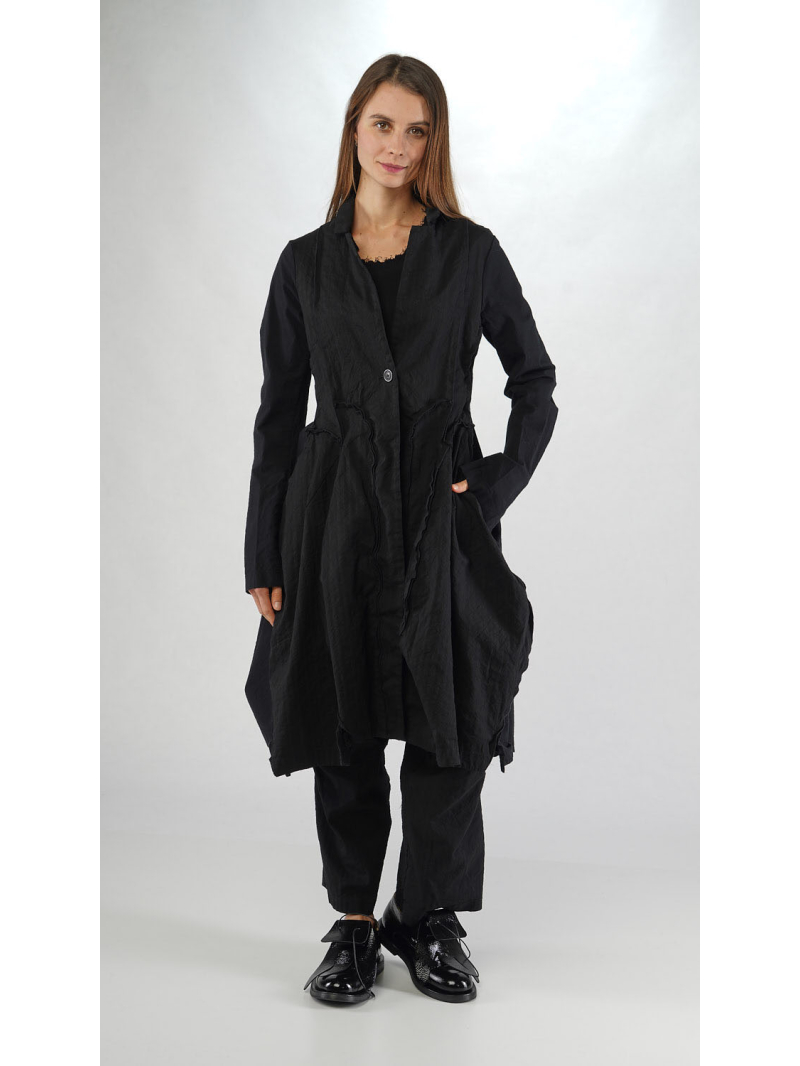 Rundholz -  Rundholz Mantel aus Wolle und Baumwolle - 2251111209