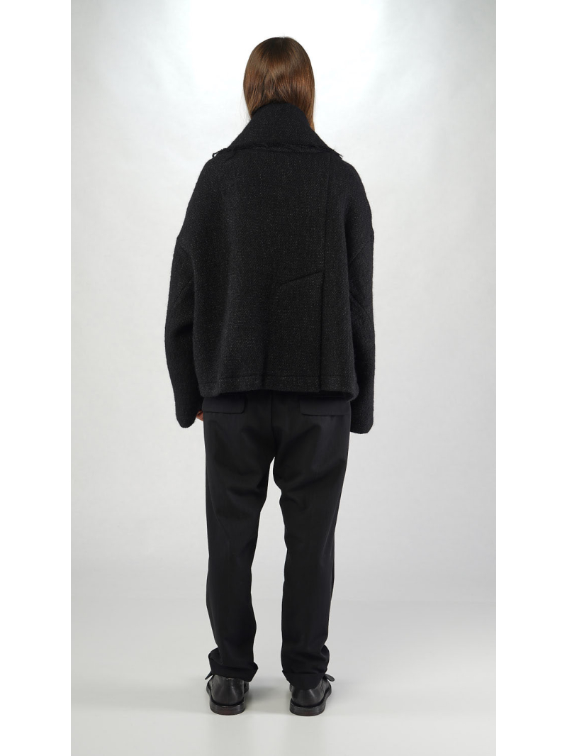 Rundholz - Ausgestellte Wollmix Jacke - 2251121102