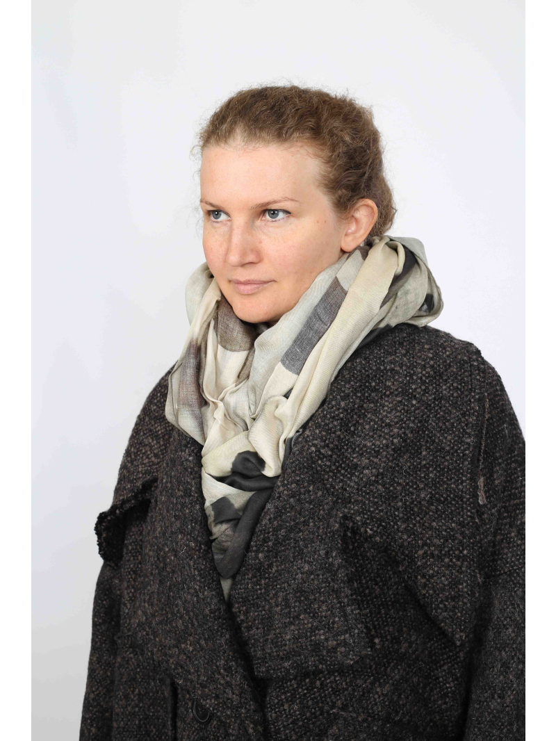 Rundholz -  A-Linien Wollmantel mit Reverskragen - 2251121201