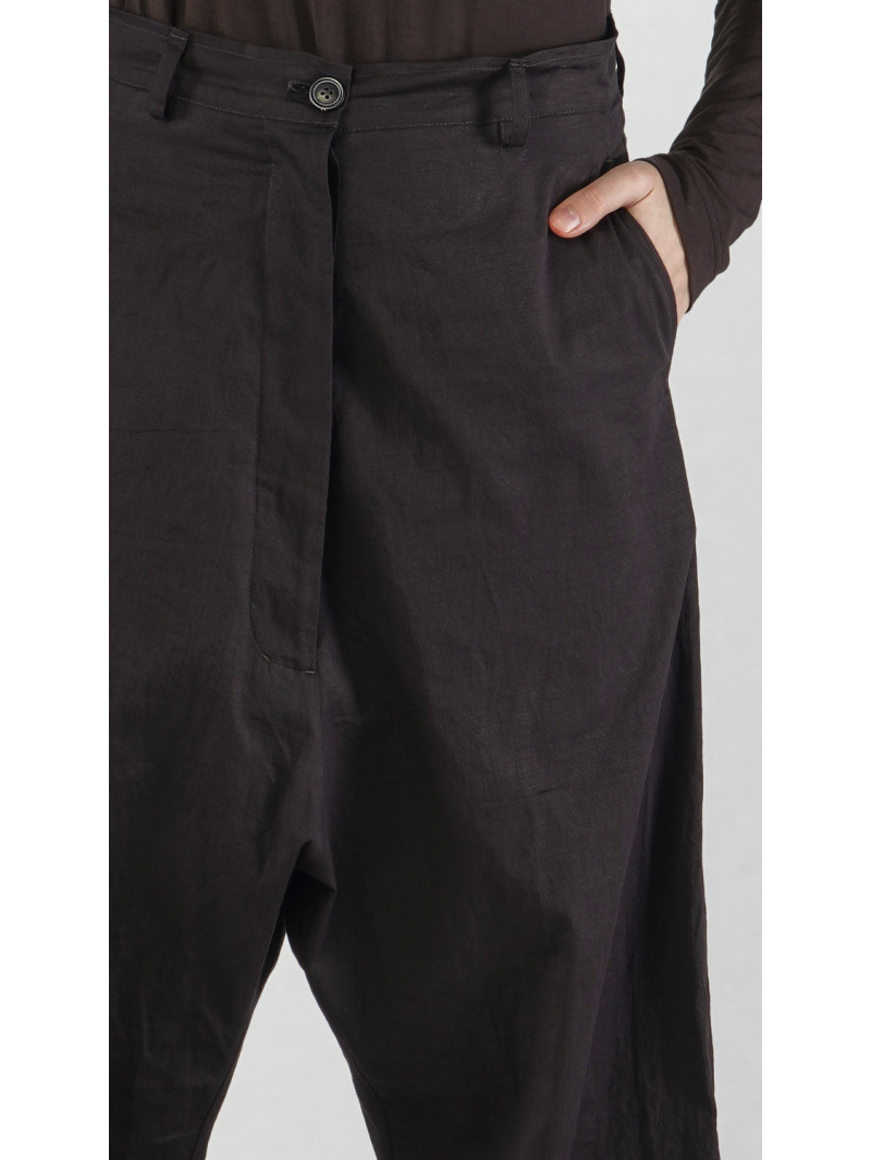 Rundholz - Lockere Baumwoll Hose - 2251160102