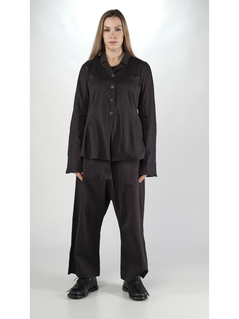 Rundholz - Taillierte Baumwoll Jacke mit Raglanärmel - 2251161104