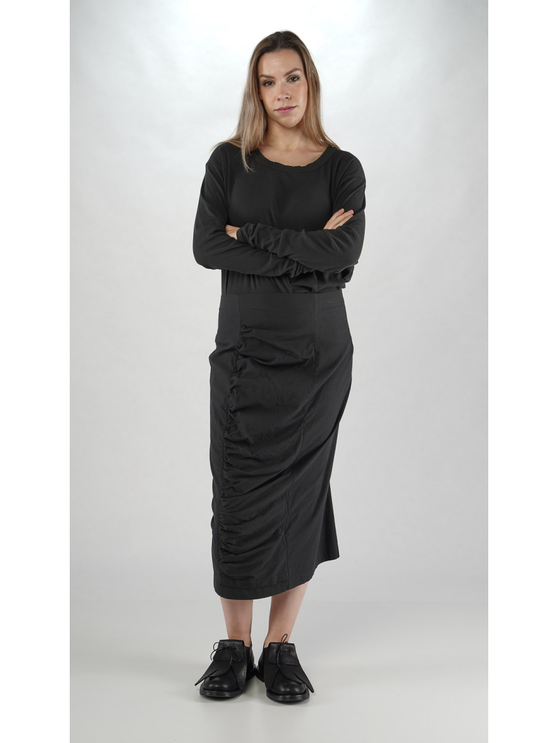 Rundholz - Rundholz Bananenrock mit Raffungen aus hochwertigem Material - 2251210305