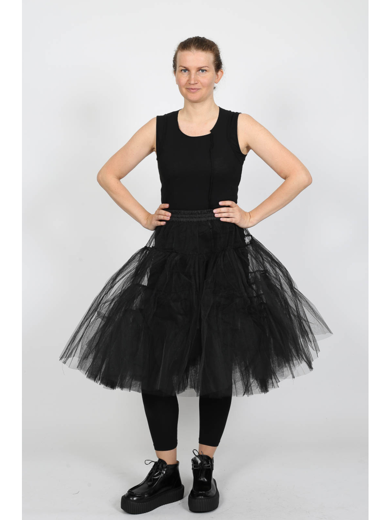 Rundholz - Rundholz A-Linien Rock mit Kräuselpartie und Gummibund - 2251230313