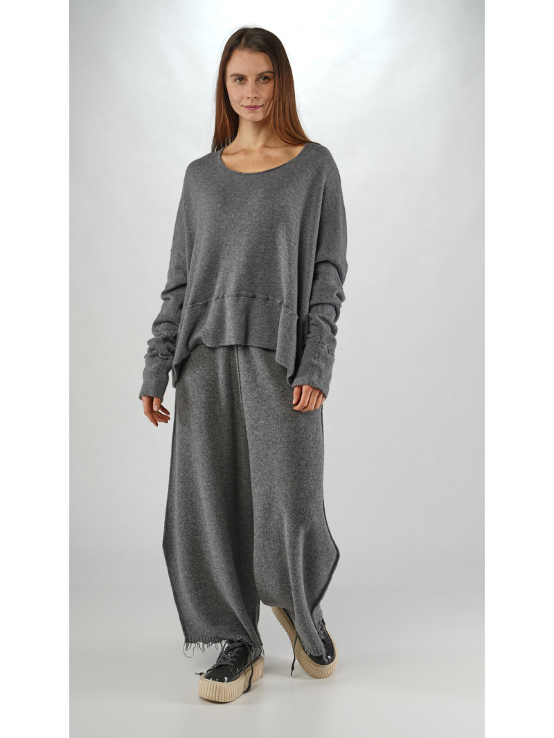 Rundholz - Weiter Kaschmir Pullover - 2251360703