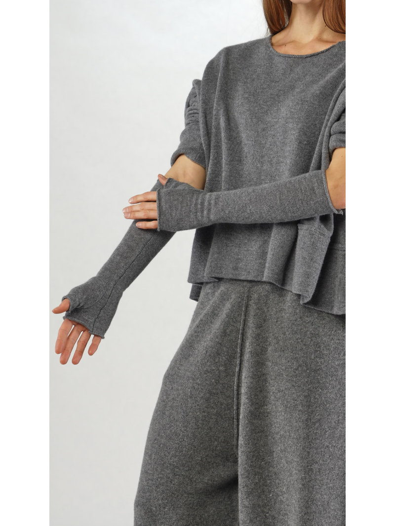 Rundholz - Fingerlose Kaschmir Stulpen - 2251363106