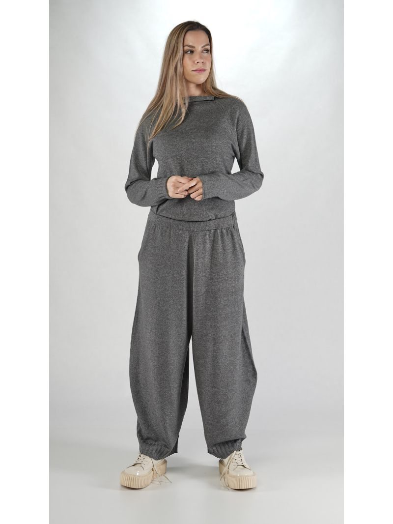 Rundholz - Baggy Wollpapier mix Strickhose - 2251397605