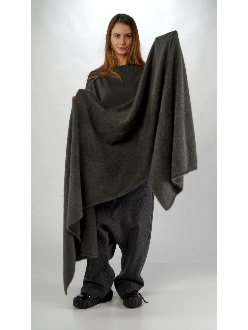 Rundholz - Oversize Waschbär Strickschal - 2251417710