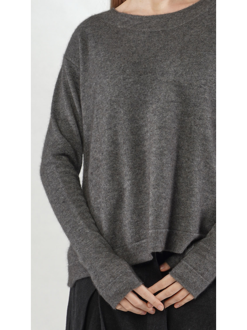 Rundholz - Woll Pullover mit Angeschnittenem Handschuh - 2251420705