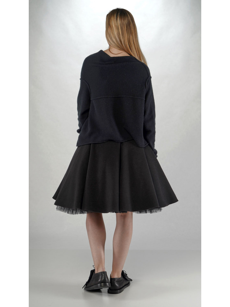 Rundholz - Kurzer Kaschmir mix Pullover - 2251440702