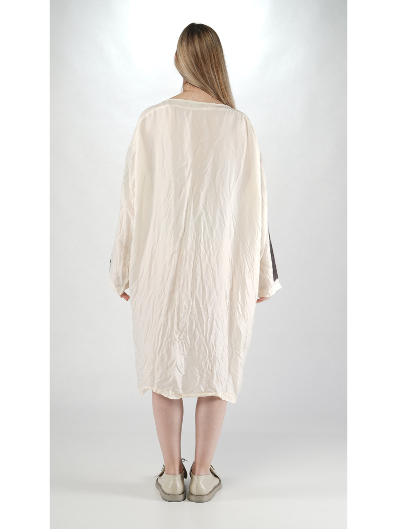 Rundholz - Cupro Tunika mit Platziertem Digital Druck - 2251471909