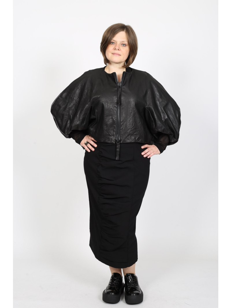 Rundholz - Rundholz Ballonjacke aus 100% Lammleder - 2251481101