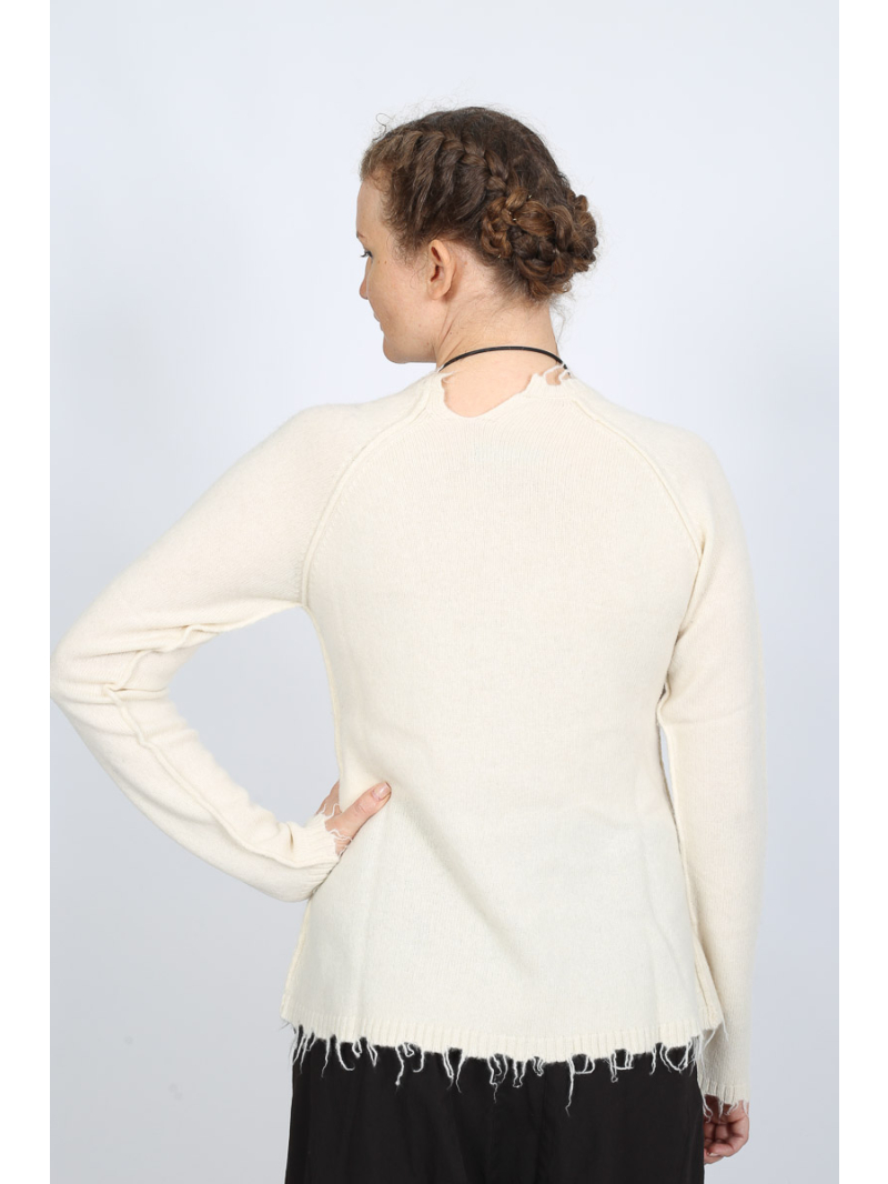 Rundholz - Waisted Rundholz sweater made from wool and yak - 2251530701