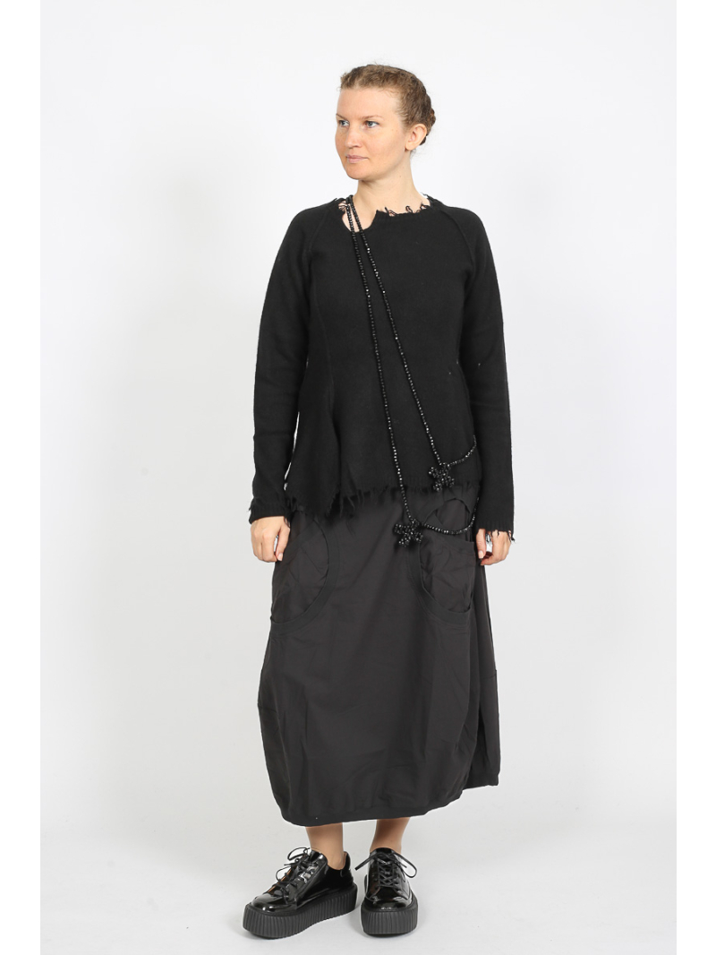 Rundholz - Waisted Rundholz sweater made from wool and yak - 2251530701