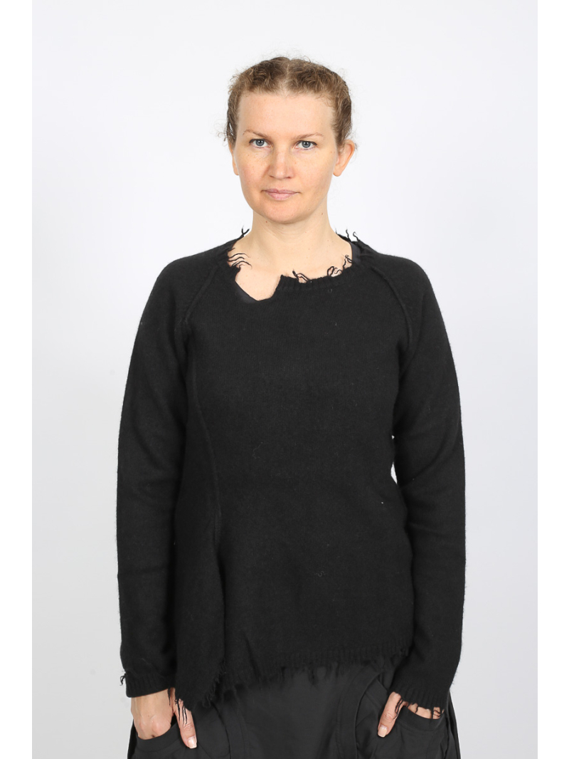 Rundholz - Waisted Rundholz sweater made from wool and yak - 2251530701