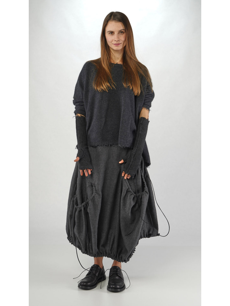 Rundholz - Halblange Merino yak Stulpen - 2251533107