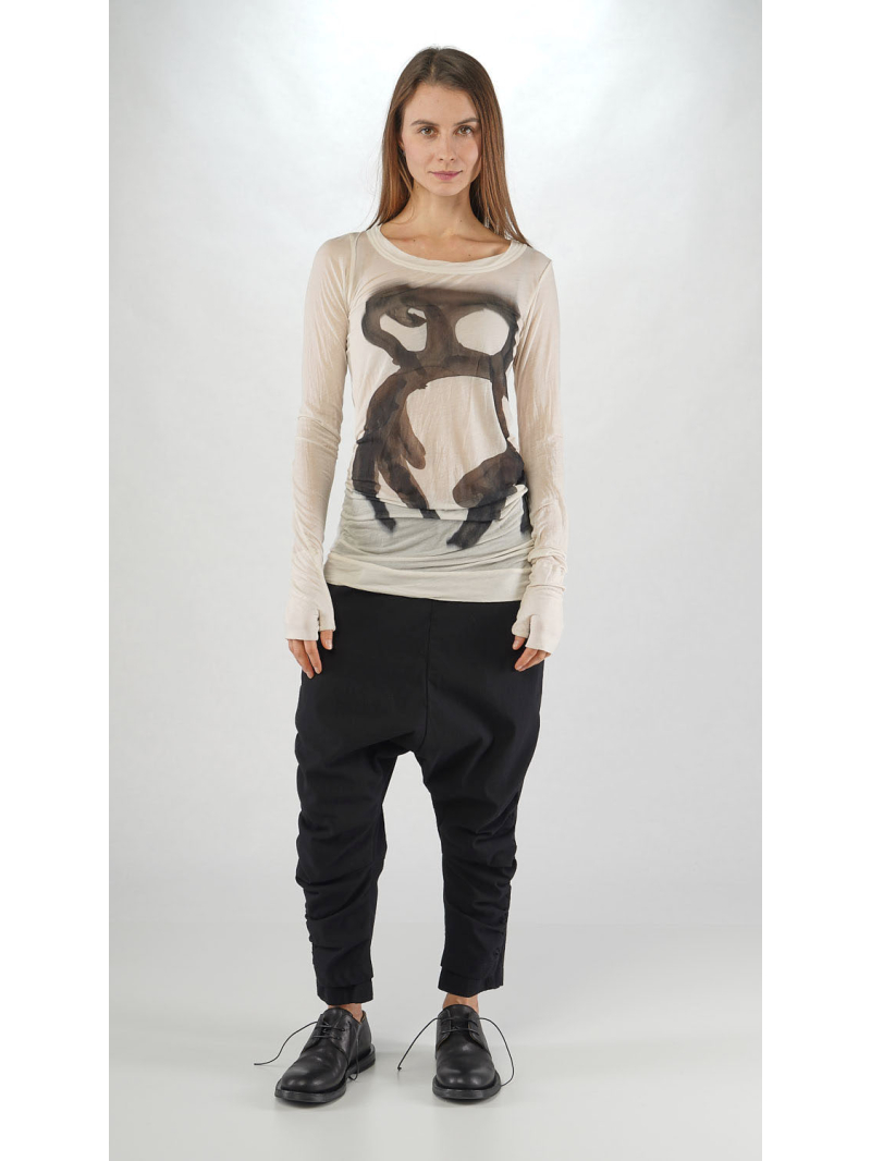 Rundholz - Rundholz Elegant T-shirt made of lyocell and silk - 2251620501