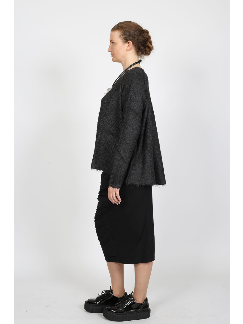 Rundholz - Rundholz Flared sweater with raglan sleeves - 2251650702