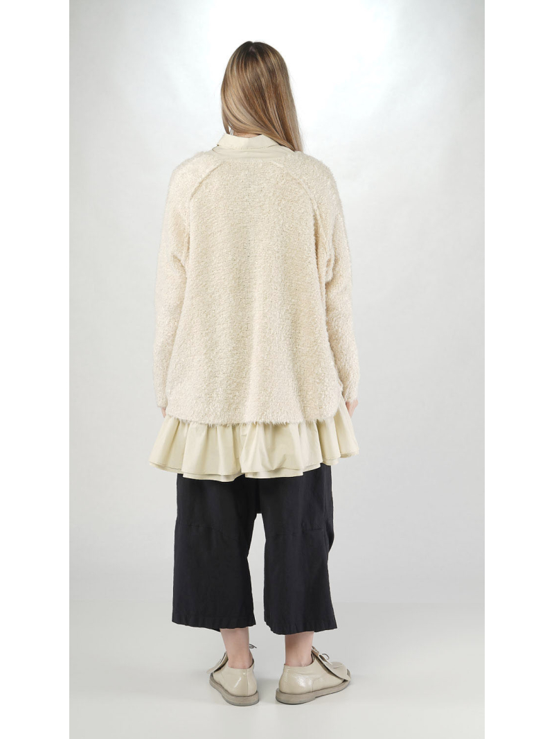 Rundholz - Rundholz Flared sweater with raglan sleeves - 2251650702