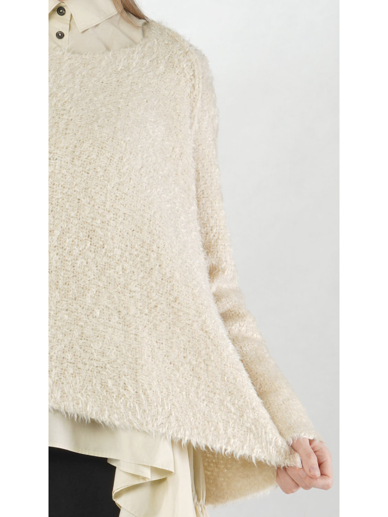 Rundholz - Rundholz Flared sweater with raglan sleeves - 2251650702