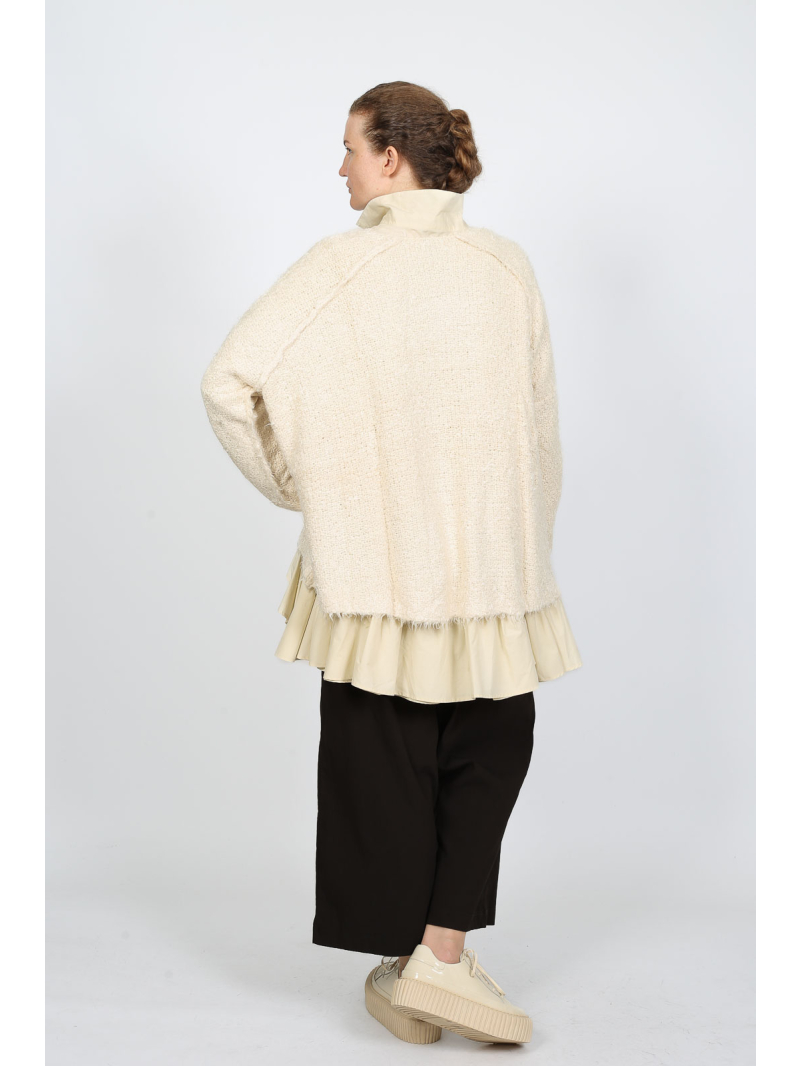 Rundholz - Rundholz Flared sweater with raglan sleeves - 2251650702