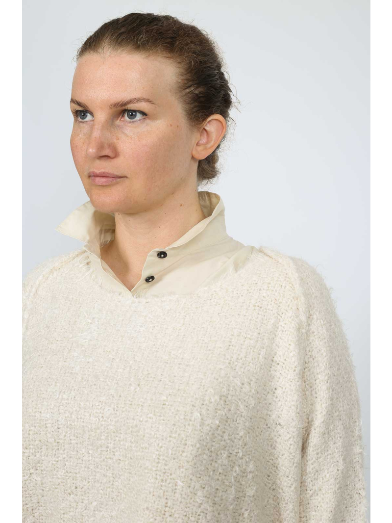 Rundholz - Rundholz Flared sweater with raglan sleeves - 2251650702