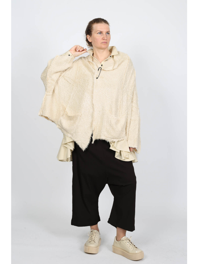 Rundholz - Oversize cardigan with shawl collar by Rundholz - 2251657105