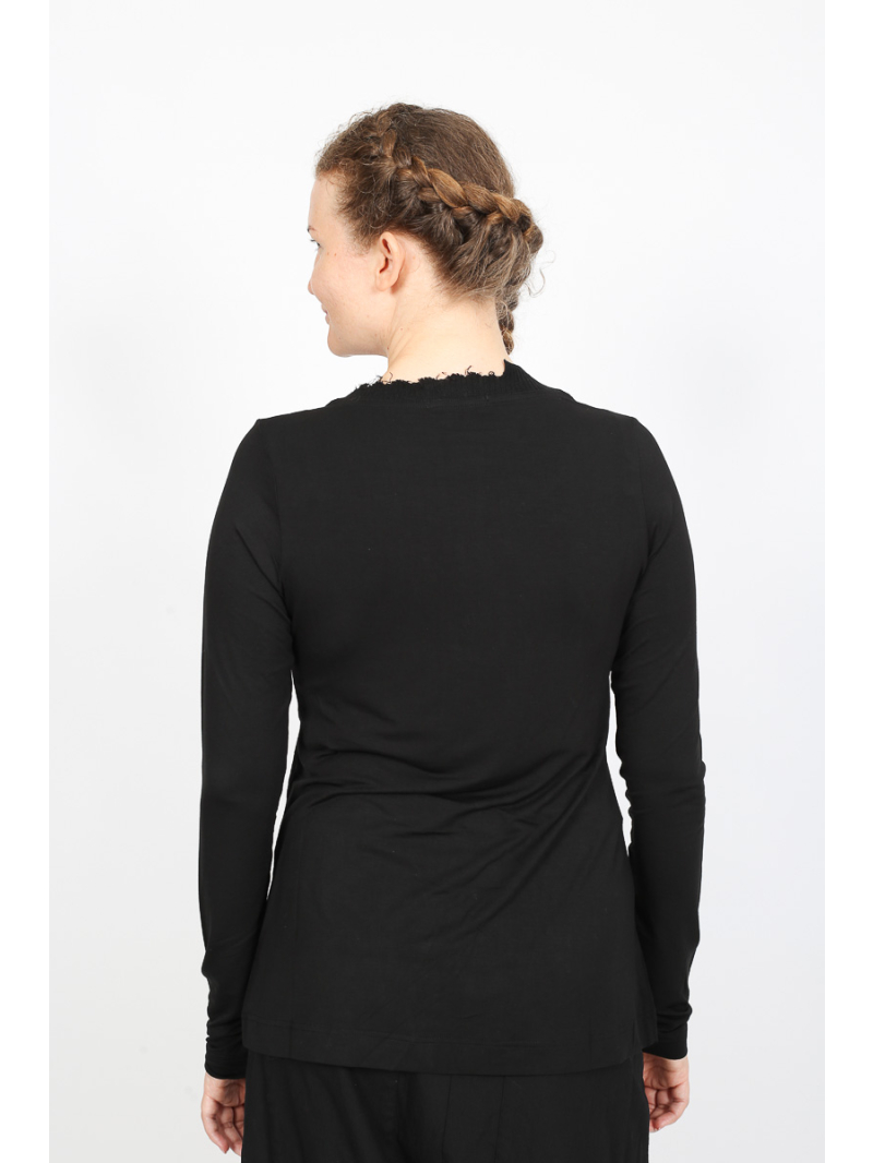 Rundholz - Rundholz Elegant longsleeve T-shirt made of modal silk - 2251700502