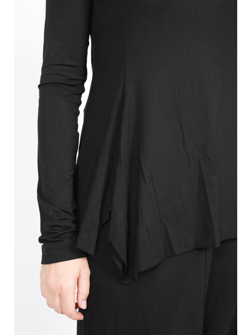 Rundholz - Rundholz Elegant longsleeve T-shirt made of modal silk - 2251700502