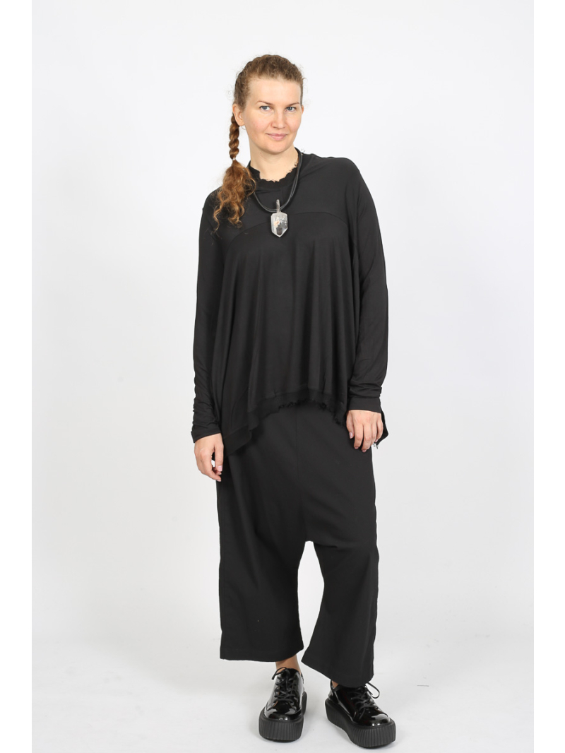 Rundholz - Rundholz Элегантная футболка с расклешенным кроем - 2251700503