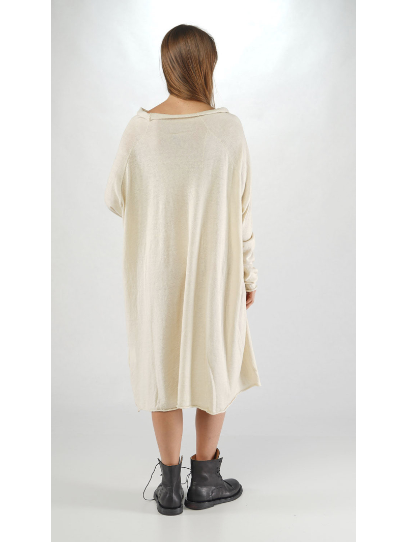 Rundholz - Rundholz Stricktunika aus Hanf und Baumwolle - 2251747003